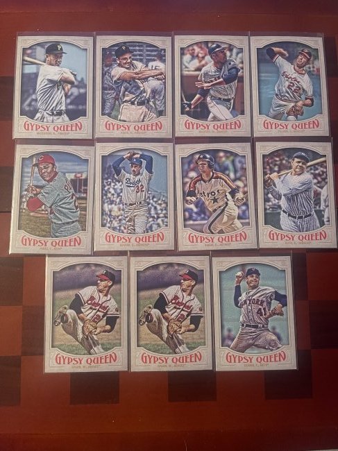 Large Topps Gypsy Queen Lot High Sps Parallels Ssp