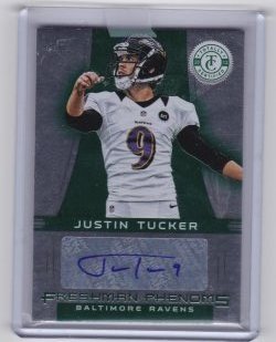 Justin Tucker Memorabilia, Autographed Justin Tucker Collectibles