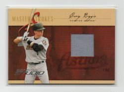 2005 Donruss Studio Masterstrokes Jerseys Craig Biggio