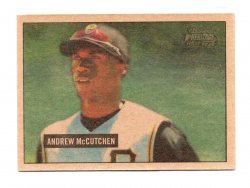 2005 Topps Bowman Heritage Mahogany Andrew McCutchen