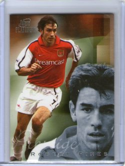 2001  Futera Platinum Prestige Robert Pires