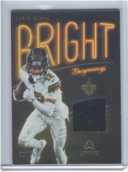 2023 Panini Luminance Chris Olave Bright Beginnings