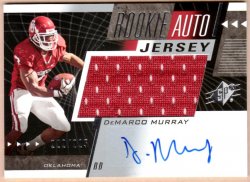 2011 Upper Deck SPx DeMarco Murray Rookie Auto Jersey