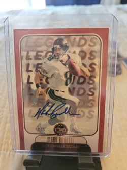 2021 Panini Legacy Red Auto Mark Brunell