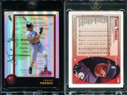 1998 Bowman Chrome International Refractor Frank Thomas