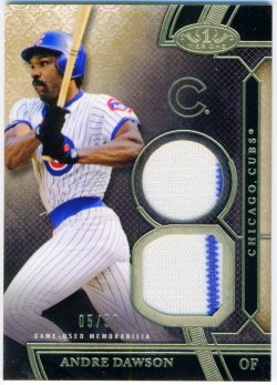2015 Topps Tier One Dual Relics Andre Dawson