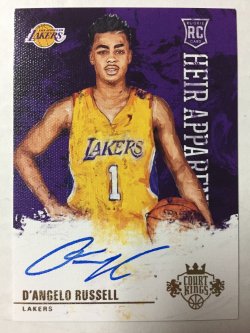 2015-16  Court Kings DAngelo Russell Heir Apparent RC Auto