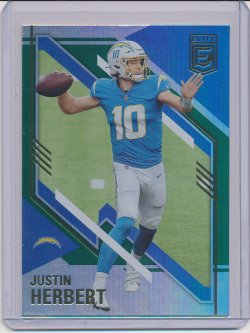    Justin Herbert 2021 Elite Green