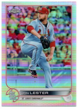 2022 Topps Chrome Lester, Jon - Refractors