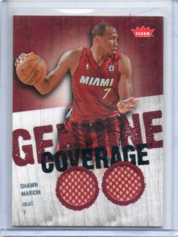 2008 Fleer Fleer Shawn Marion Genuine Coverage