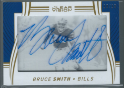    2016 Clear Vision Bruce Smith Autograph