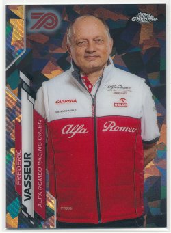 2020 Topps Formula 1 Sapphire F1 Crew Frederic Vasseur