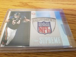 2011 Panini Plates and patches Brian urlacher shield 1/1