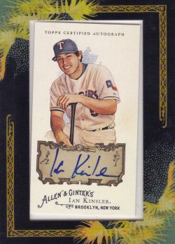 2008 Topps Allen and Ginter Autographs Ian Kinsler