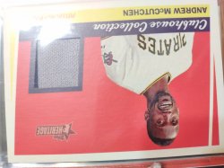 2016 Topps Heritage Clubhouse Collection Andrew McCutchen Relic