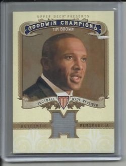 2012 Upper Deck Goodwin Champions Tim Brown