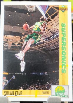 1991-92 Upper Deck Basketball Shawn Kemp