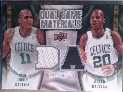 2009-2010 Upper Deck  Glen Davis | Ray Allen 