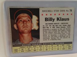 1961 Topps  Billy Klaus