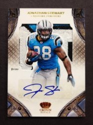 2011  Crown Royale Jonathan Stewart Silhouette Auto Patch 3/5