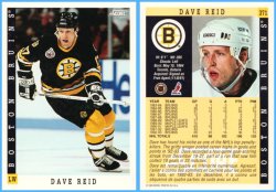 1993-94 Score Canadian Dave Reid
