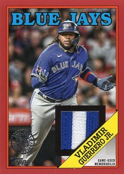 2023 Topps 35th Anniversary Relics Red (Ser 2) Vlad Guerrero Jr.