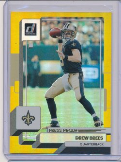    Drew Brees 2022 Donruss Press Proof Premium