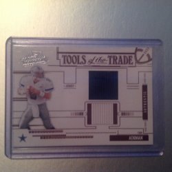 2005 Playoff Authentic  Troy Aikman Tools of The Trade - Game Worn Jersey