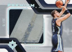 2004-05  Ultimate Collection Premium Patch Pau Gasol #ed 33/75