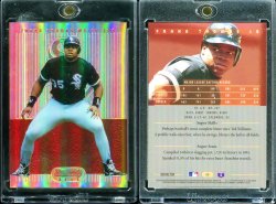1995 Bowman Best Refractor Frank Thomas - PC