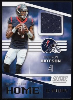 2019 Score Home & Away Jerseys Home Deshaun Watson