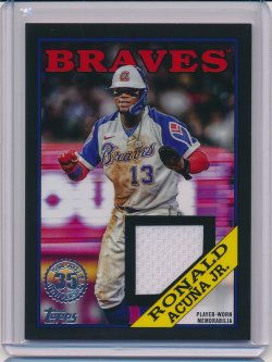    Ronald Acuna 2023 Topps 1988 Topps Relics Black /199