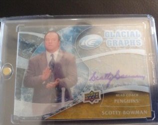 2009 Upper Deck Ice  Glacial graphs 
