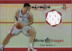 Yao Ming 2005-06 Ultimate Collection ALL STAR GAME WORN Patch