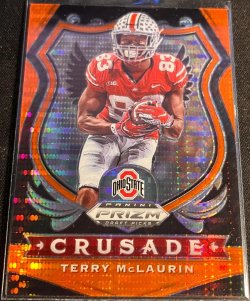    2020 College Pulsar Orange McLaurin /20