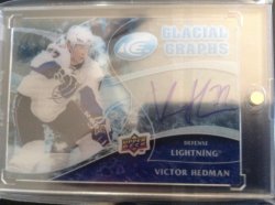 2009 Upper Deck Ice  Glacial graphs 