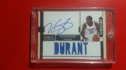 2010-11 Panini National Treasures Kevin Durant Timeline