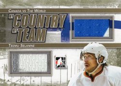 2011/12 In The Game Canada vs. The World My Country, My Team Gold Selanne /10
