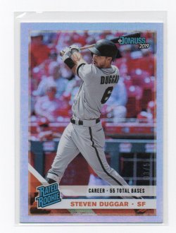 2019 Panini Donruss Career Stat Line Steven Duggar (Rated Rookie)