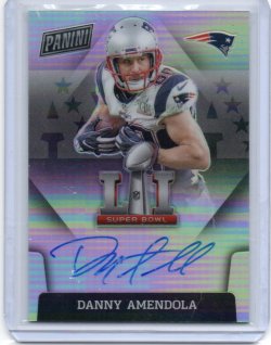 2023 Panini Super Bowl Signatures Autographs Danny Amendola LI
