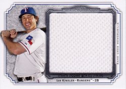 2012 Topps Museum Collection Momentous Material Jumbo Relic Ian Kinsler