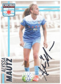 2016  Chicago Red Stars Team Set Alyssa Mautz
