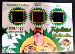 2005 Press Pass Wheels Triple Hat Elliott Sadler