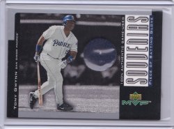 Tony Gwynn 2001 Upper Deck Game-Used Jersey Card