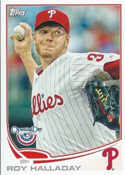2013 Topps  Roy Halladay Opening Day