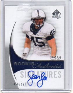 2010 Upper Deck SP Authentic Sean Lee Rookie Auto