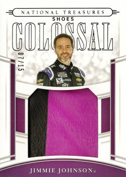 2020 Panini National Treasures Racing (shoe) Jimmie Johnson