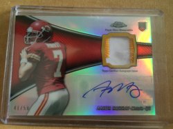 2014 Topps Chrome Aaron Murray Rookie Patch Autograph
