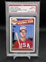 1985 Topps  Mark McGwire