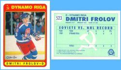 1990-91 O-Pee-Chee  Dmitri Frolov